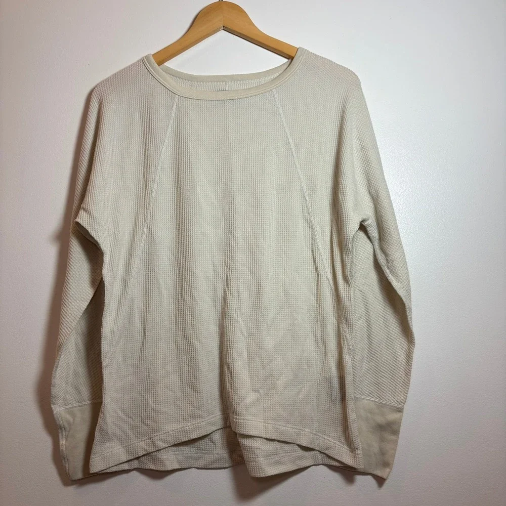 Triple Aught Design TAD Merino Wool Waffle Knit‎ Thermal Shirt Mens L Made USA